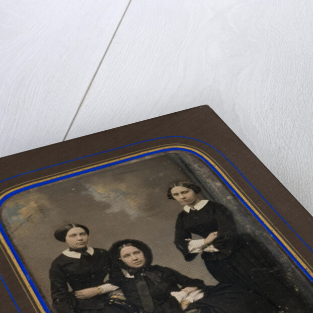 Portrait of Sisters Ekaterina Mikhaylovna, Maria Mikhaylovna und Julia Mikhaylovna Pashkov by Anonymous