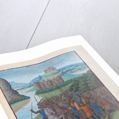 Battle between the Maccabees and the Seleucids. Illustration in Flavius Josephus Antiquities of the by Anonymous