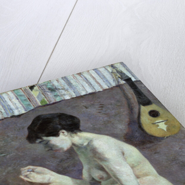 Study of a Nude (Suzanne sewing) by Anonymous