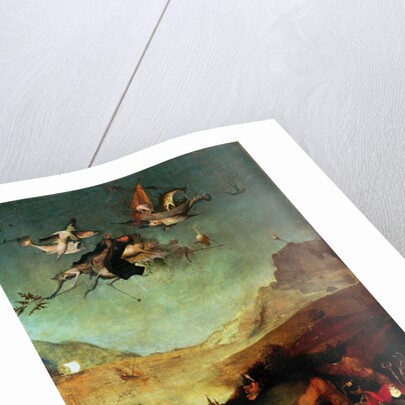 The Temptation of Saint Anthony (Left wing of a triptych) by Anonymous