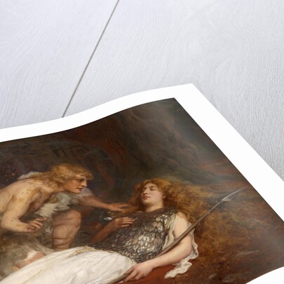 Siegfried and Brünnhilde by Anonymous