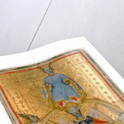 Wheel Of Fortune. Tarot card by Anonymous