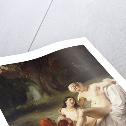 Bathsheba at Her Bath by Anonymous
