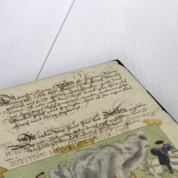 The Burning of three witches in Baden on November 4, 1585 by Anonymous