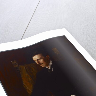Portrait of Nikola Tesla by Anonymous