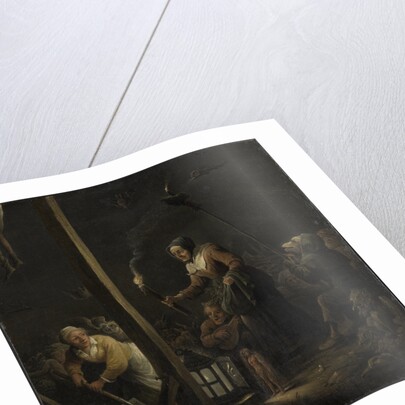 Witches under the gallows by Anonymous