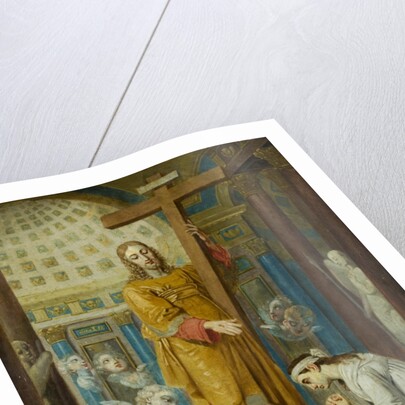 The Appearance of Christ with the Cross to Ekaterina Filippovna Tatarinova by Anonymous