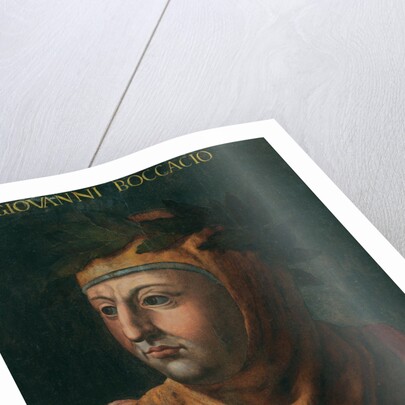 Portrait of Giovanni Boccaccio by Anonymous
