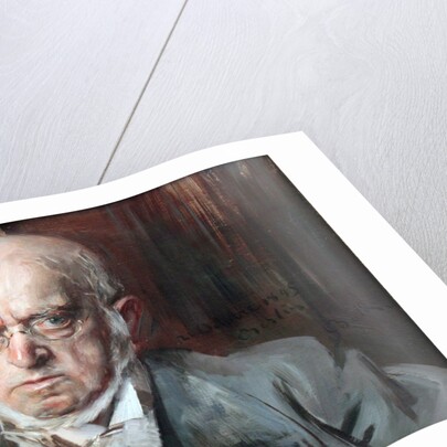 Portrait of the Painter Adolph von Menzel by Anonymous