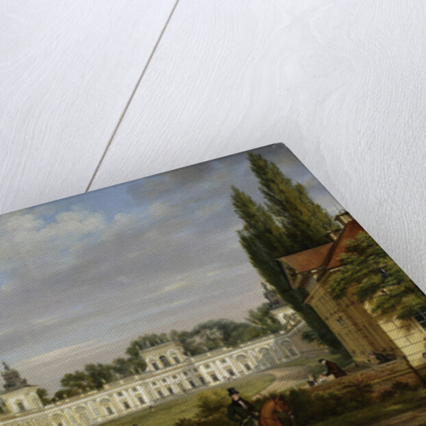 View of the Wilanów Palace by Anonymous