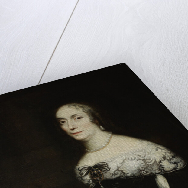 Portrait of Marie Louise Gonzaga, Queen of Poland by Anonymous