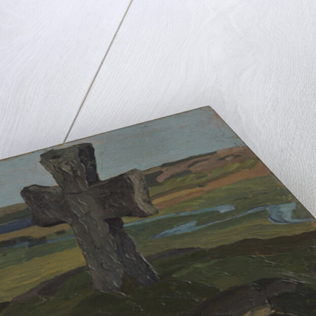 Izborsk. Truvors Cross by Anonymous