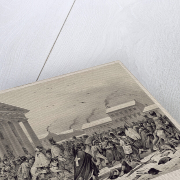 Flight of the French army through Vilnius by Anonymous