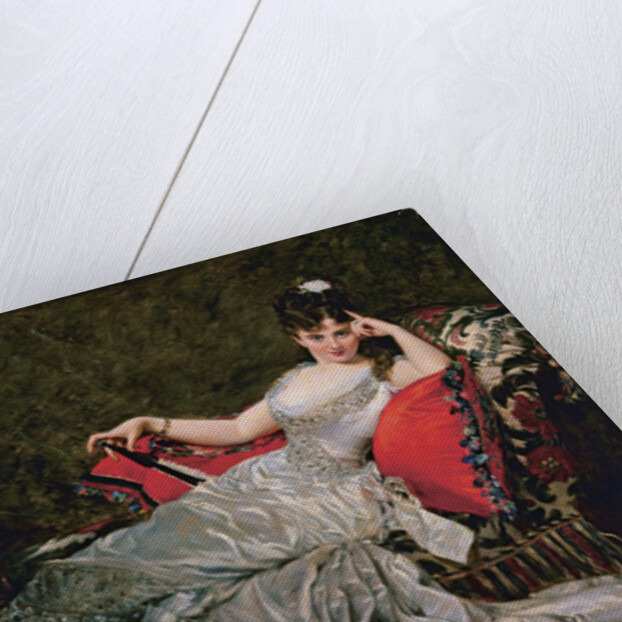 Portrait of Julia Tahl known as Mademoiselle Alice de Lancey by Anonymous