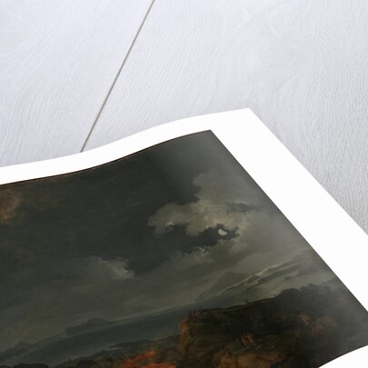 The eruption of Vesuvius by Anonymous
