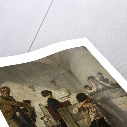 The schoolmaster by Anonymous