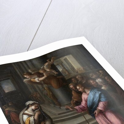 Christ and the Woman Taken in Adultery by Anonymous