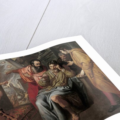 The Equanimity of Anaxarchus (Mediis tranquillus in undis) by Anonymous