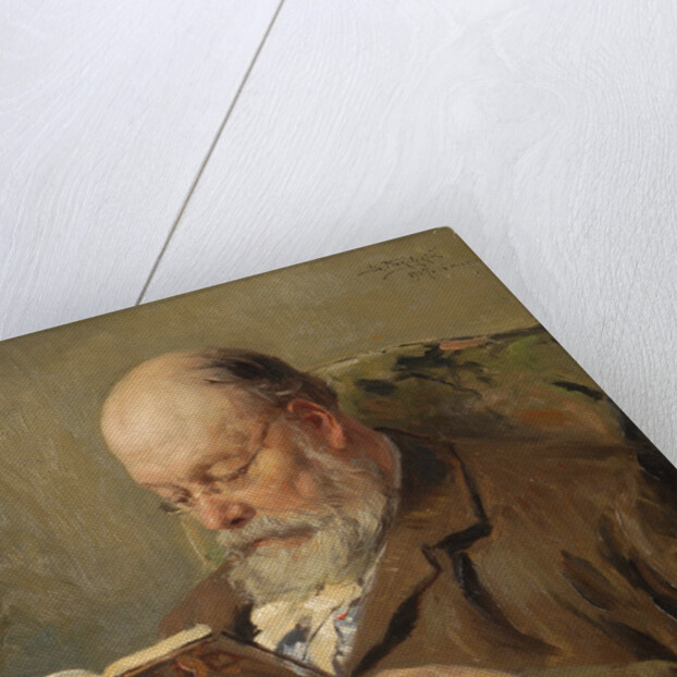 Portrait of the professor Ivan Ivanovich Yanzhul by Anonymous