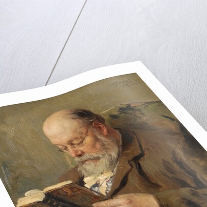 Portrait of the professor Ivan Ivanovich Yanzhul by Anonymous