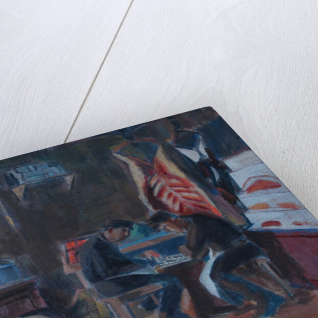 A butcher shop by Anonymous