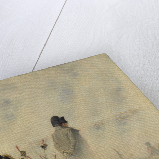 Before Moscow. Waiting for the deputation of boyars by Anonymous