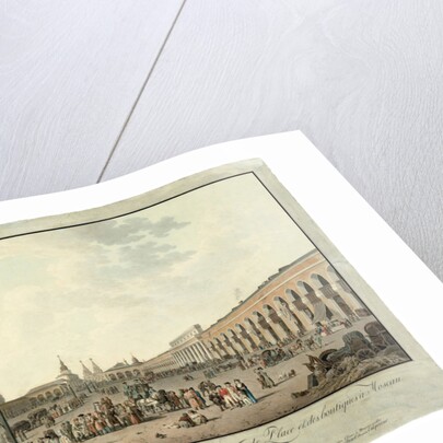 The Staraya Square in Moscow by Anonymous