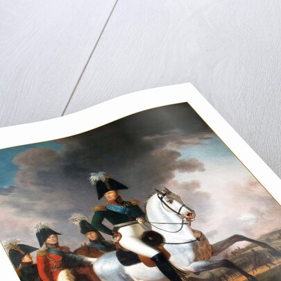 Equestrian Portrait of Emperor Alexander I by Anonymous
