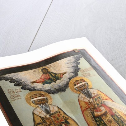 Saints Gurias of Kazan and Varsonofius of Tver by Anonymous