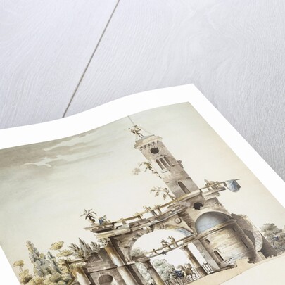 Project for the Ruins Pavilion in the Park at Tsarskoye Selo by Anonymous