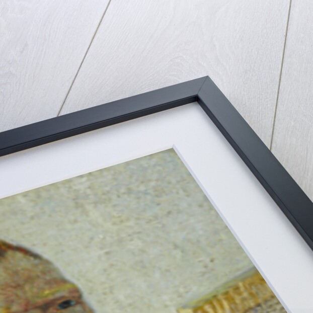 Self-portrait at the easel by Anonymous