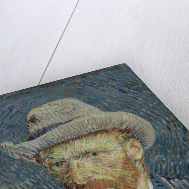 Self-Portrait with Grey Felt Hat by Anonymous