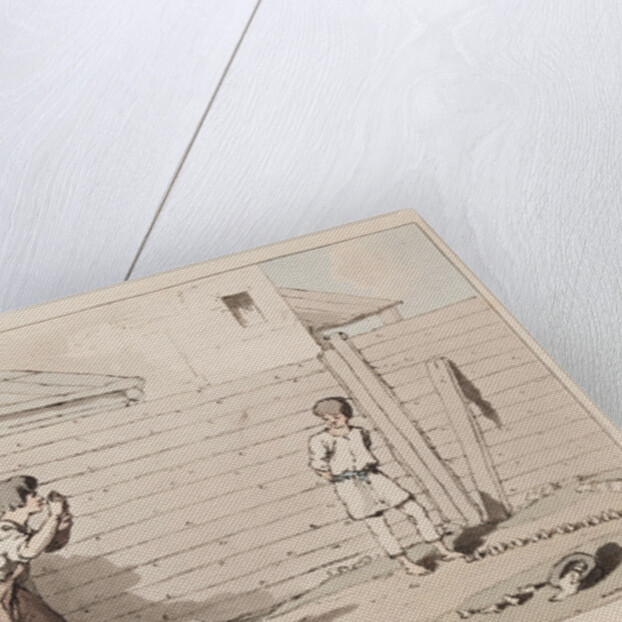 Gorodki Game by Anonymous