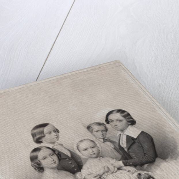Children of Count Nikolay Alexandrovich Zubov by Anonymous
