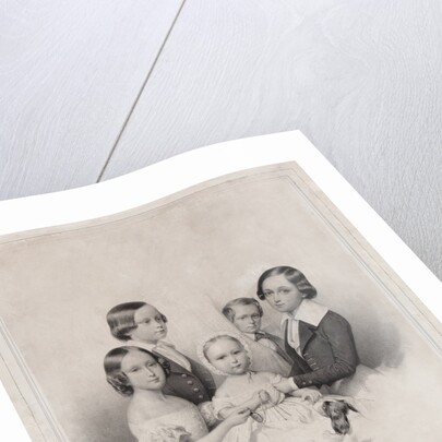 Children of Count Nikolay Alexandrovich Zubov by Anonymous