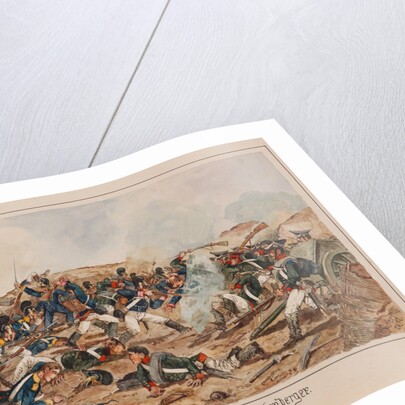 The storming of a Redoubt by the Wurttemberg troops. Borodino 1812 by Anonymous