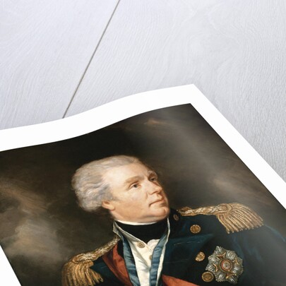 Portrait of the Admiral William Waldegrave, 1st Baron Radstock by Anonymous
