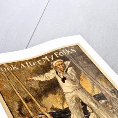 Fundraising campaign for the Navy Relief Society, 1917 by Anonymous