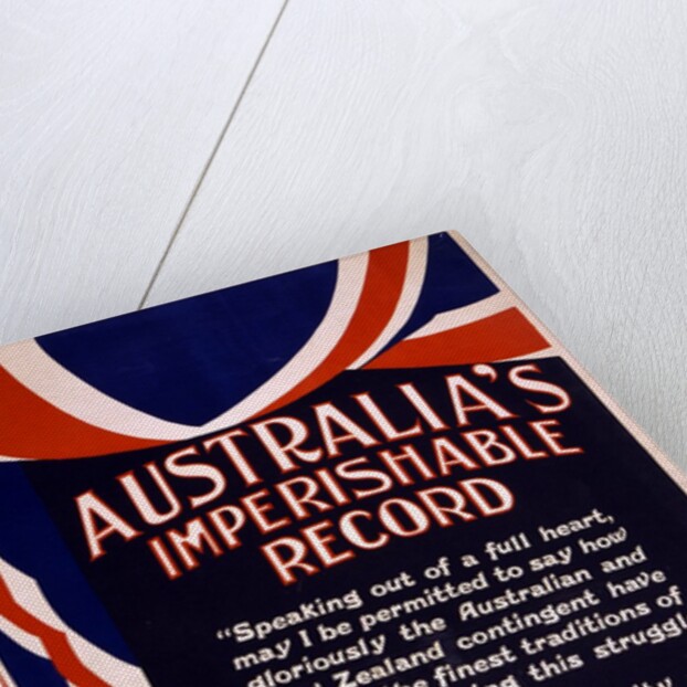 Australian Recruitment Poster, 1915 by Anonymous