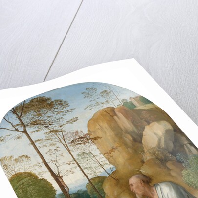 Saint Jerome in the Wilderness by Anonymous