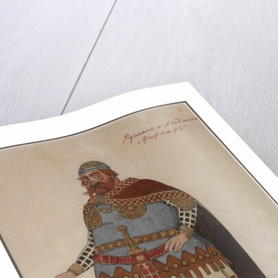 Costume design for the opera Ruslan and Lyudmila by M. Glinka by Anonymous