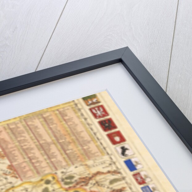 Map of Poland includes portions of Livonia and Grand Duchy of Moscow by Anonymous