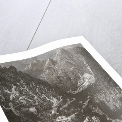 Illustration for The Wandering Jew by Anonymous