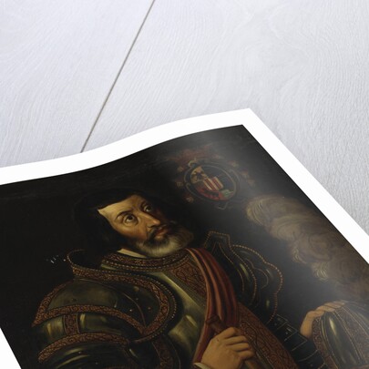 Portrait of Hernán Cortés by Anonymous