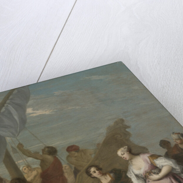 The embarkation of Helen of Troy by Anonymous
