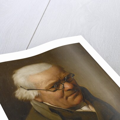 Portrait of a man wearing glasses by Anonymous