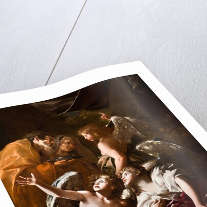 Abraham and the Three Angels by Anonymous