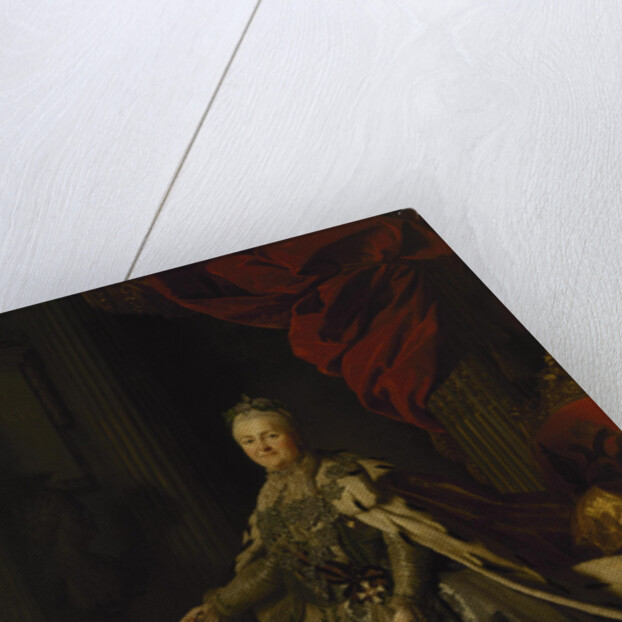 Portrait of Empress Catherine II by Anonymous