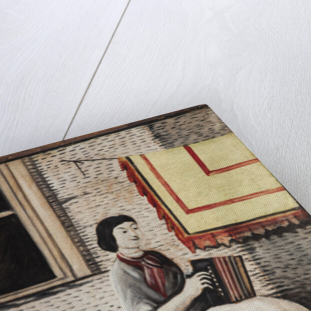 Sona Gorashvili Playing Accordion by Anonymous