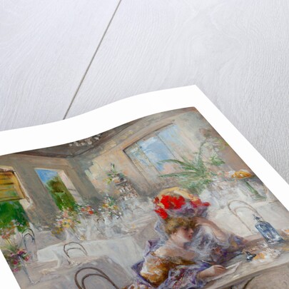 A letter (or Lady at the Cafe) by Anonymous